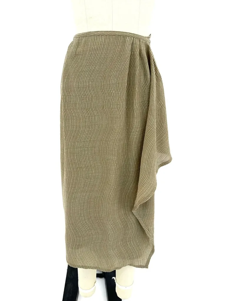 Jurgen Lehl Silk-Blend Skirt Set