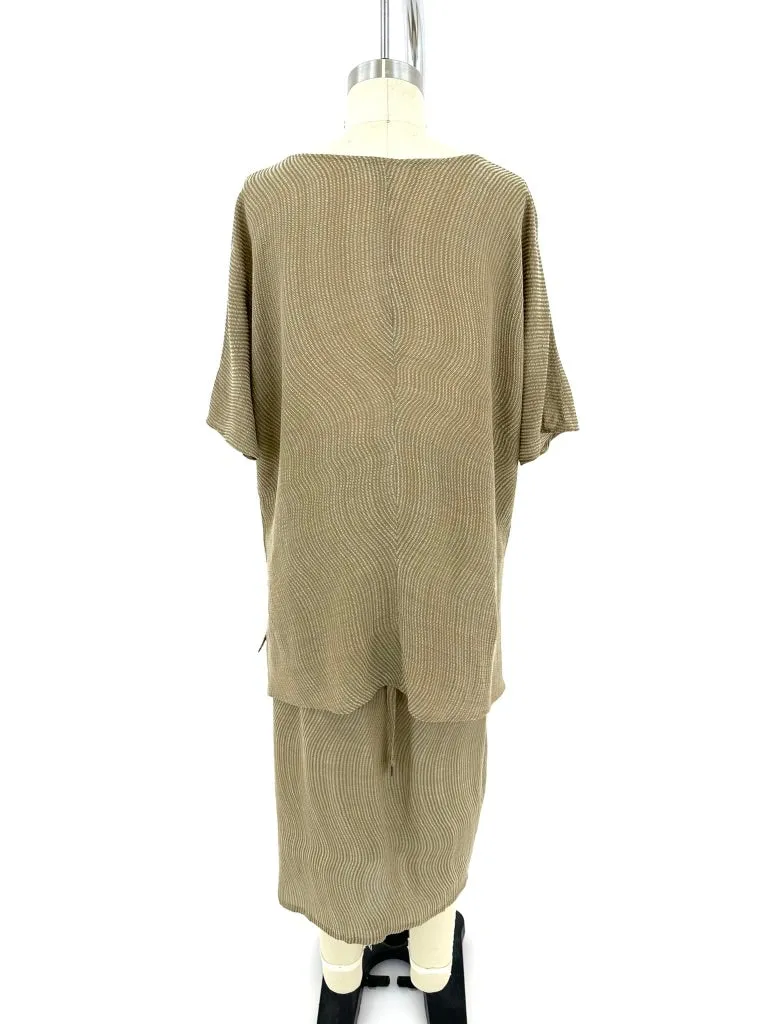 Jurgen Lehl Silk-Blend Skirt Set