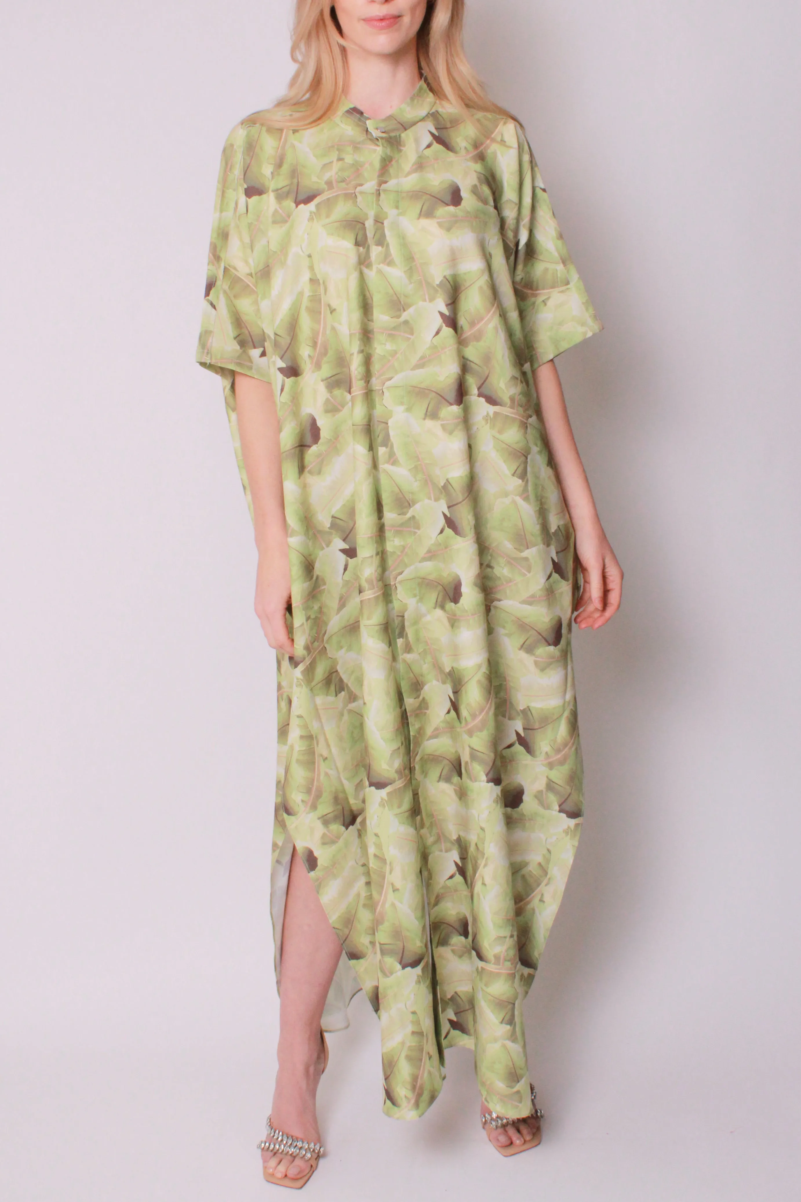 Kaftan Maxi In Cali Palm