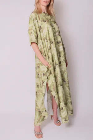 Kaftan Maxi In Cali Palm