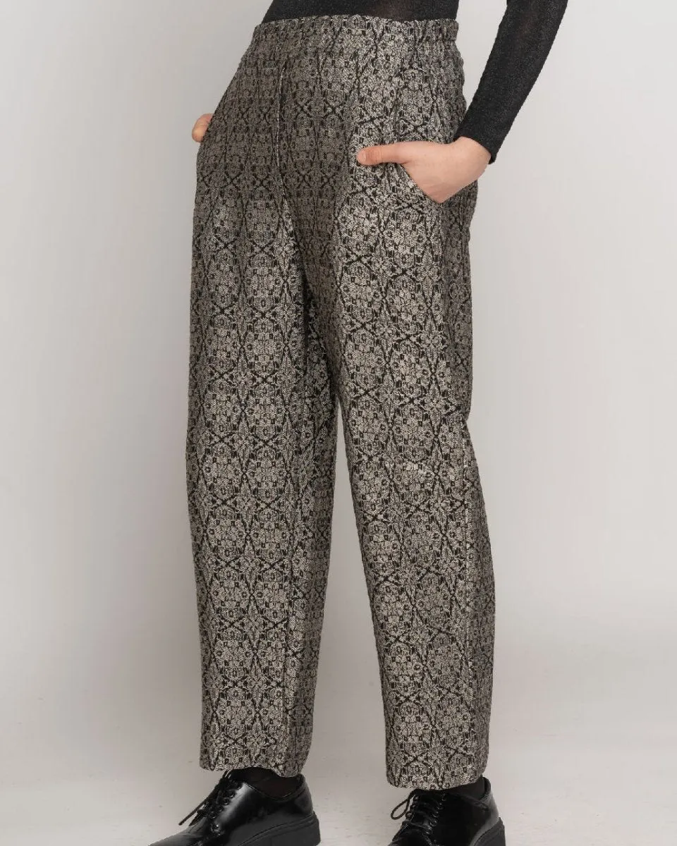 Kaleido Elastic Waist Trouser