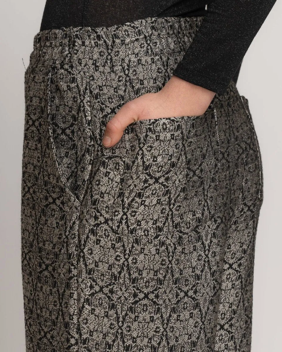 Kaleido Elastic Waist Trouser