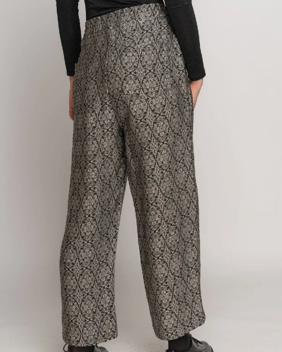 Kaleido Elastic Waist Trouser