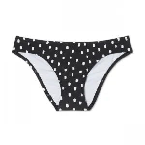 Kona Sol Women's Polka Dot Medium Coverage Hipster Bikini Bottom