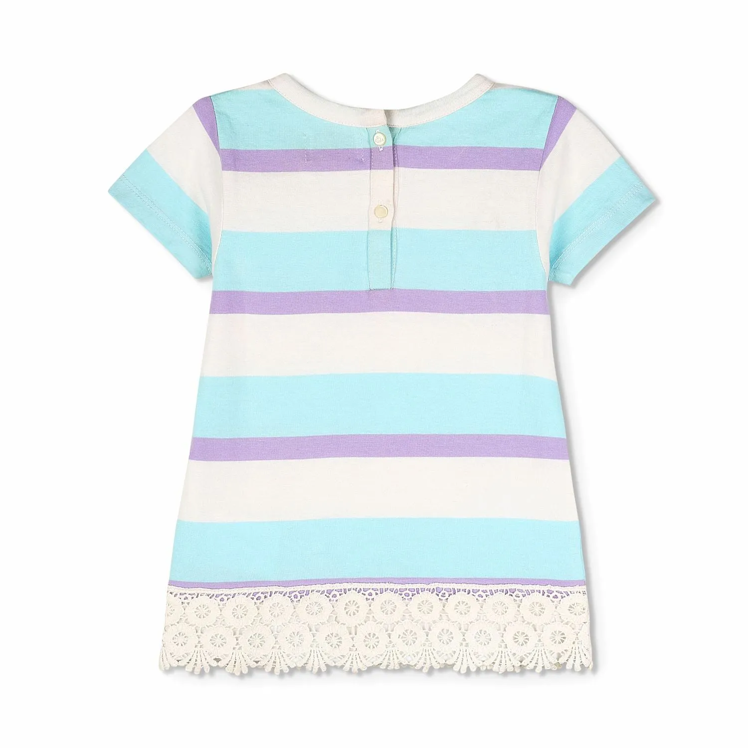 Lace Hem Pep Top