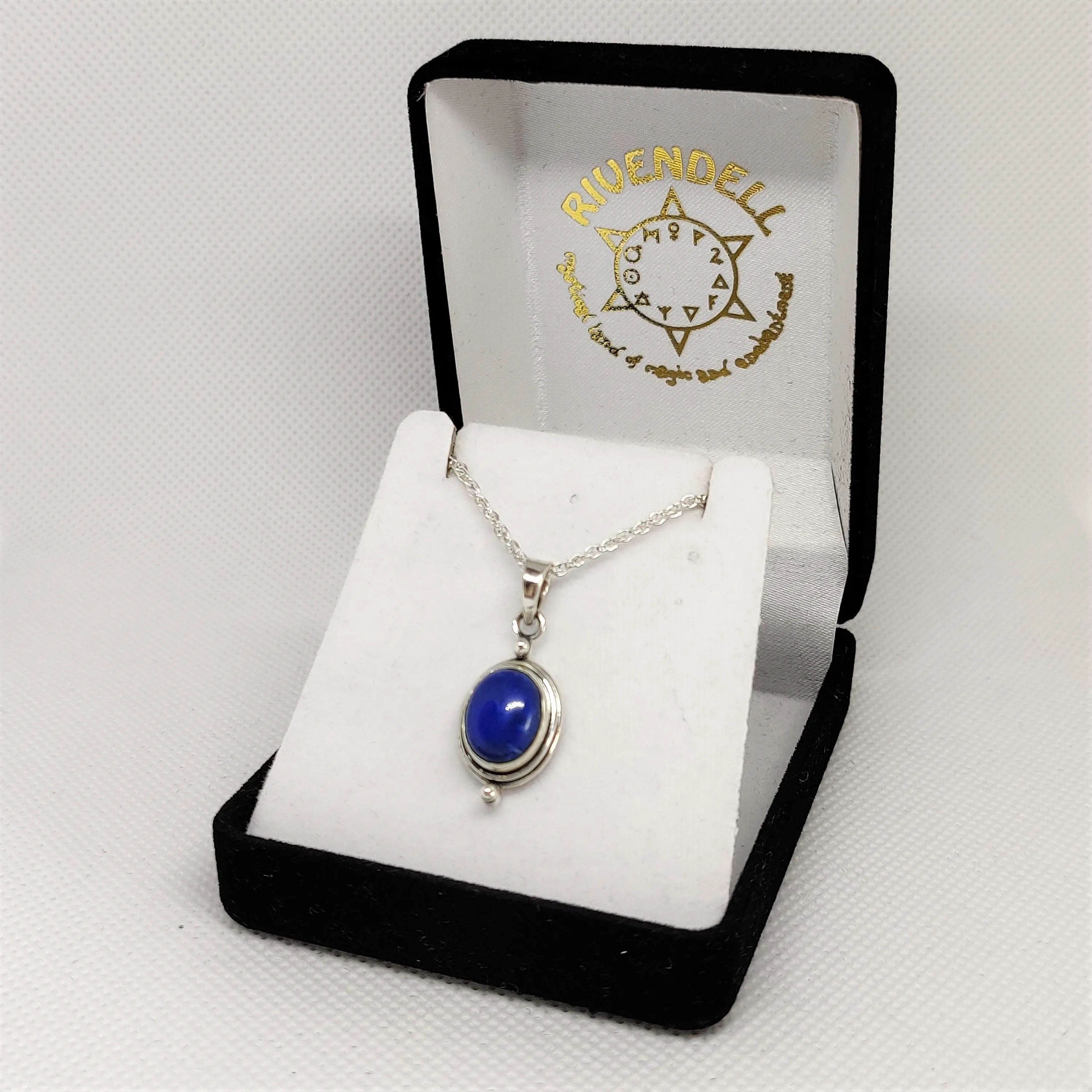 Lapis Lazuli 925 Sterling Silver Pendant