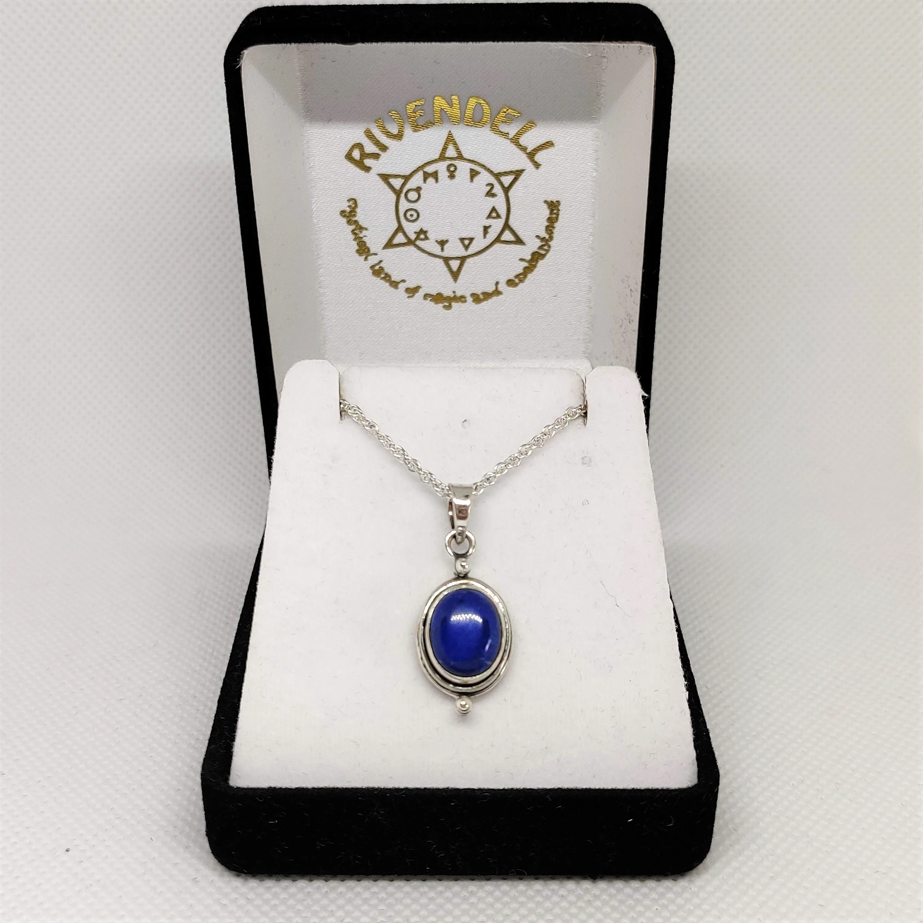 Lapis Lazuli 925 Sterling Silver Pendant