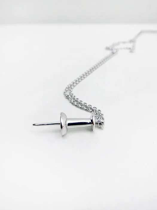 Lauren Klassen Single Tack Necklace