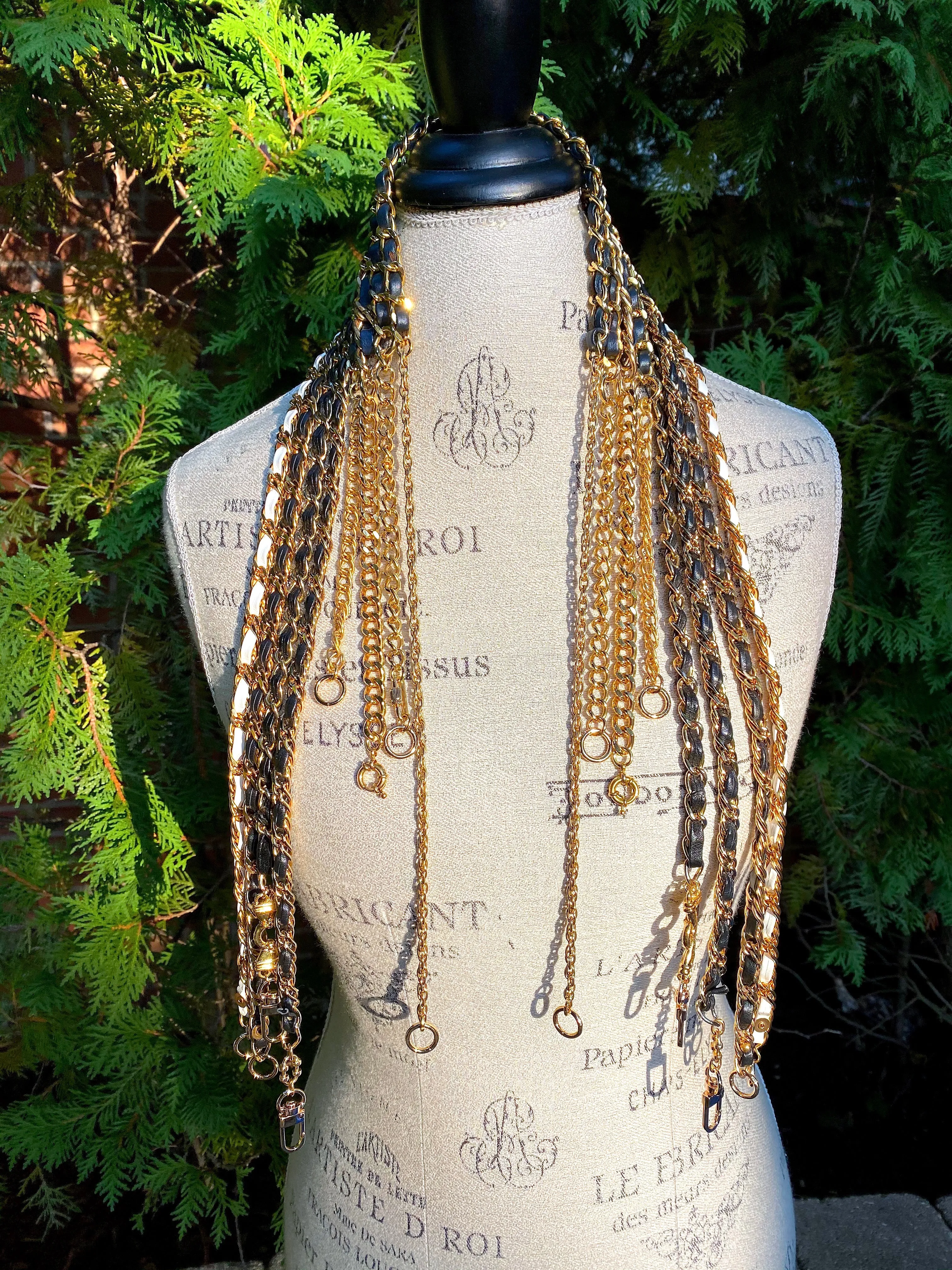Leather Mask Chain