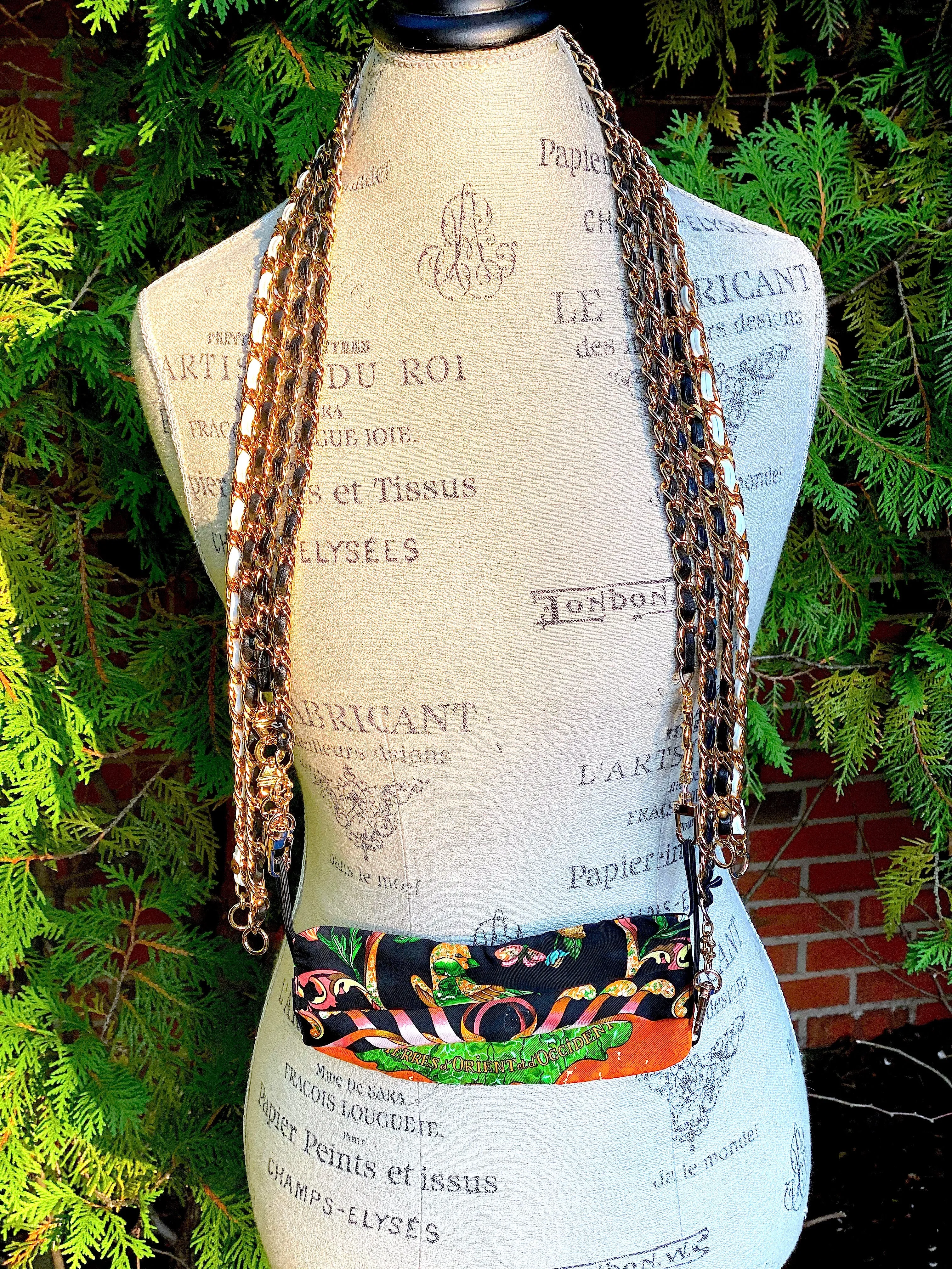 Leather Mask Chain