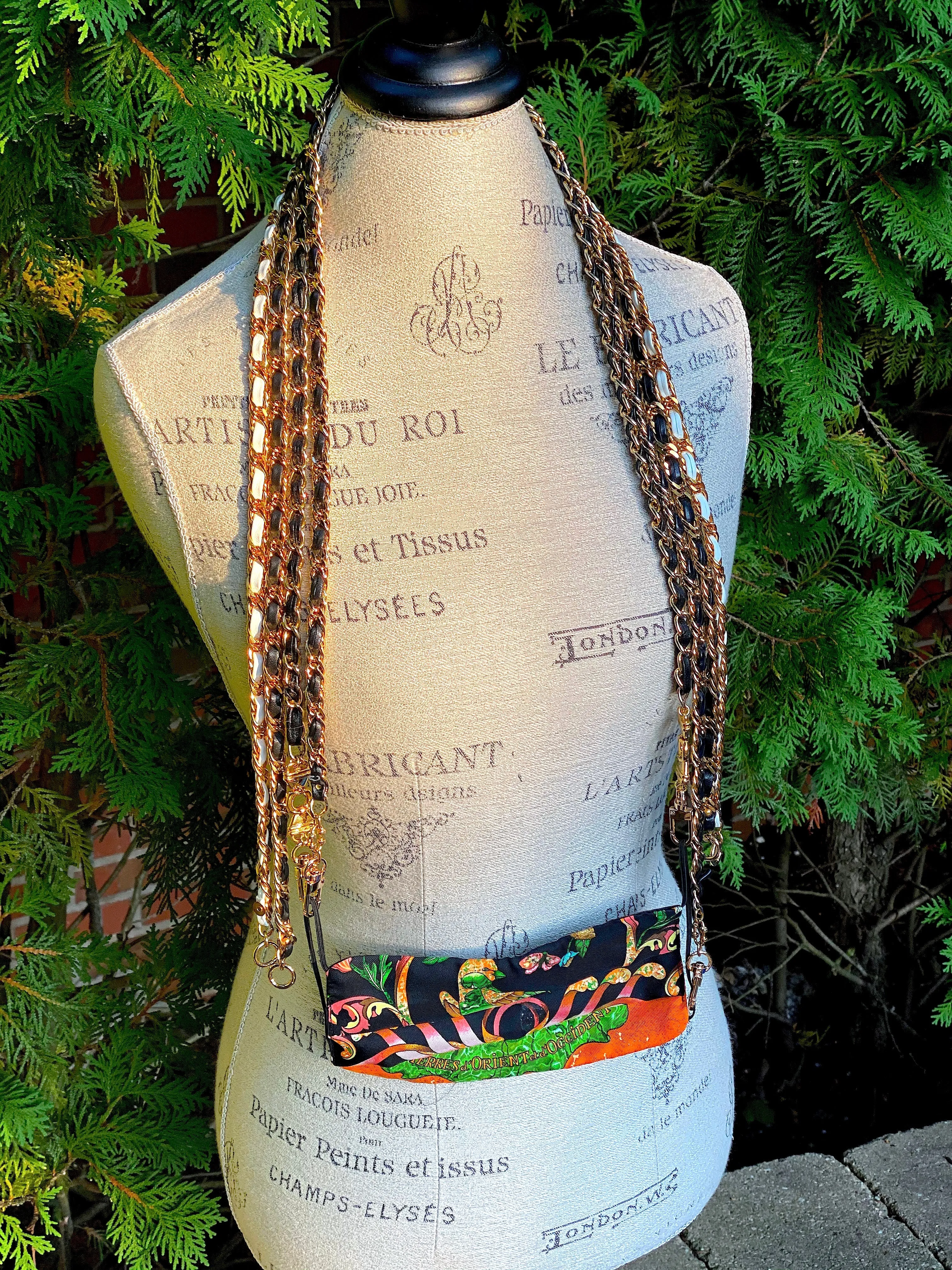 Leather Mask Chain
