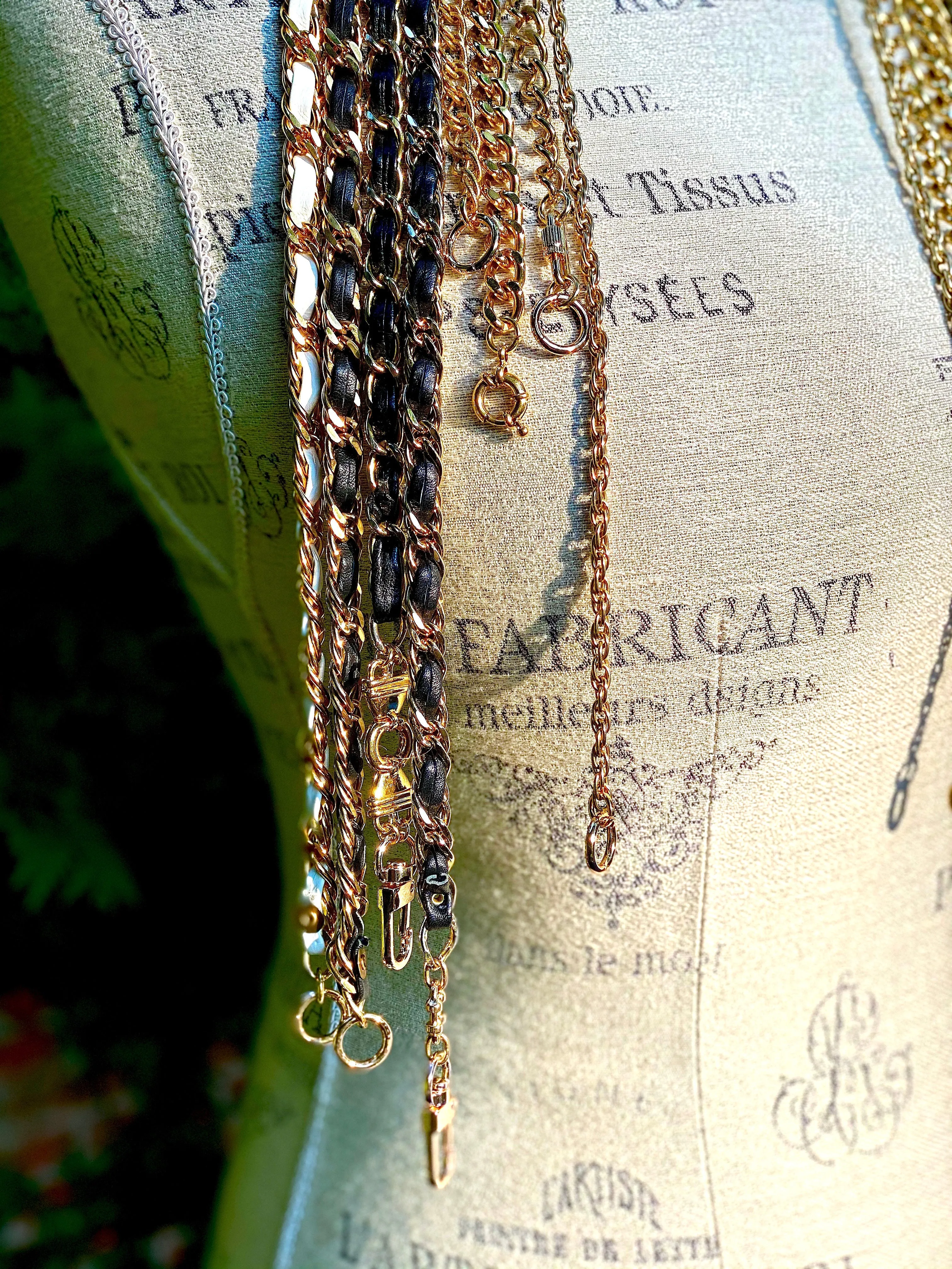 Leather Mask Chain
