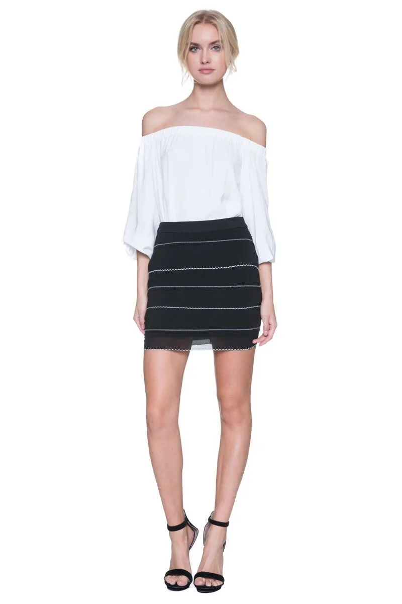 Little Black Mini Skirt