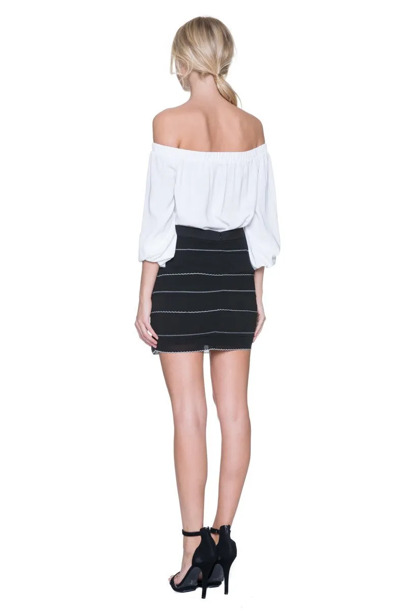 Little Black Mini Skirt