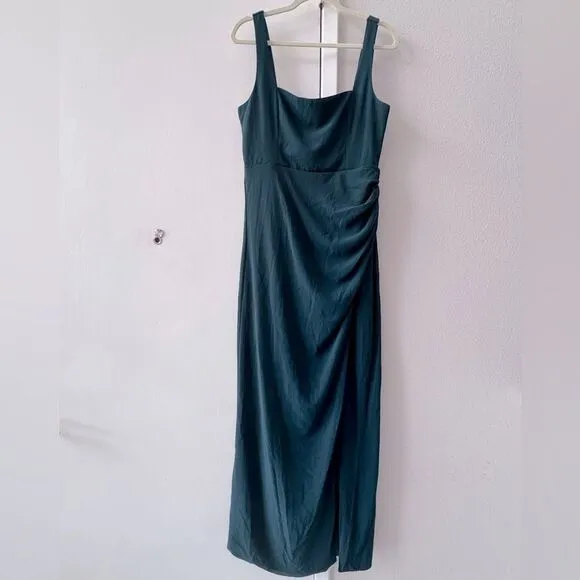 Lulus Glamorous Disposition Emerald Green Maxi Dress