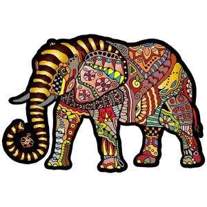 Magic Elephant 250pc Wooden Puzzle