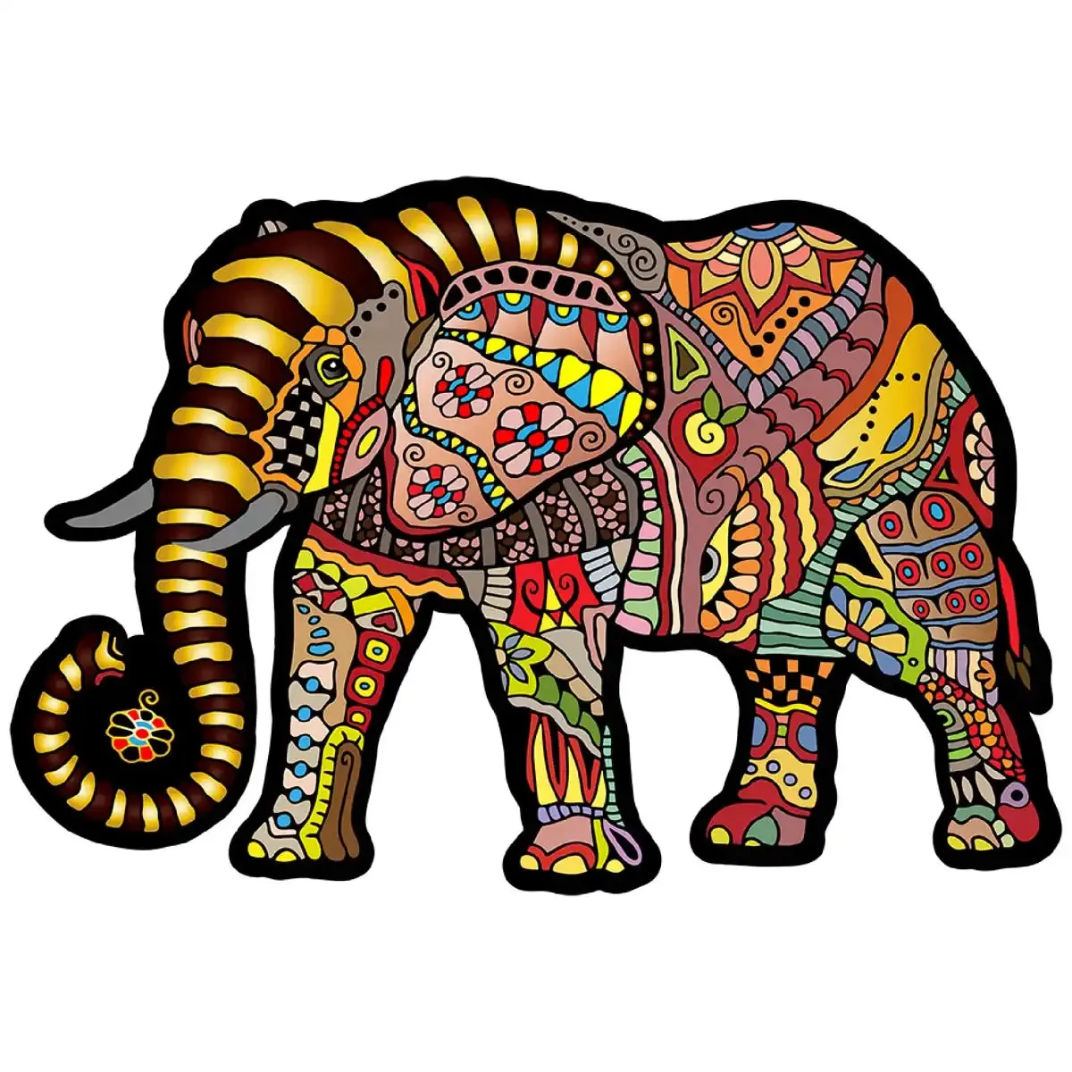 Magic Elephant 250pc Wooden Puzzle