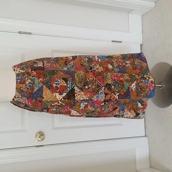 Malaysian Traditional Vintage Long Skirt