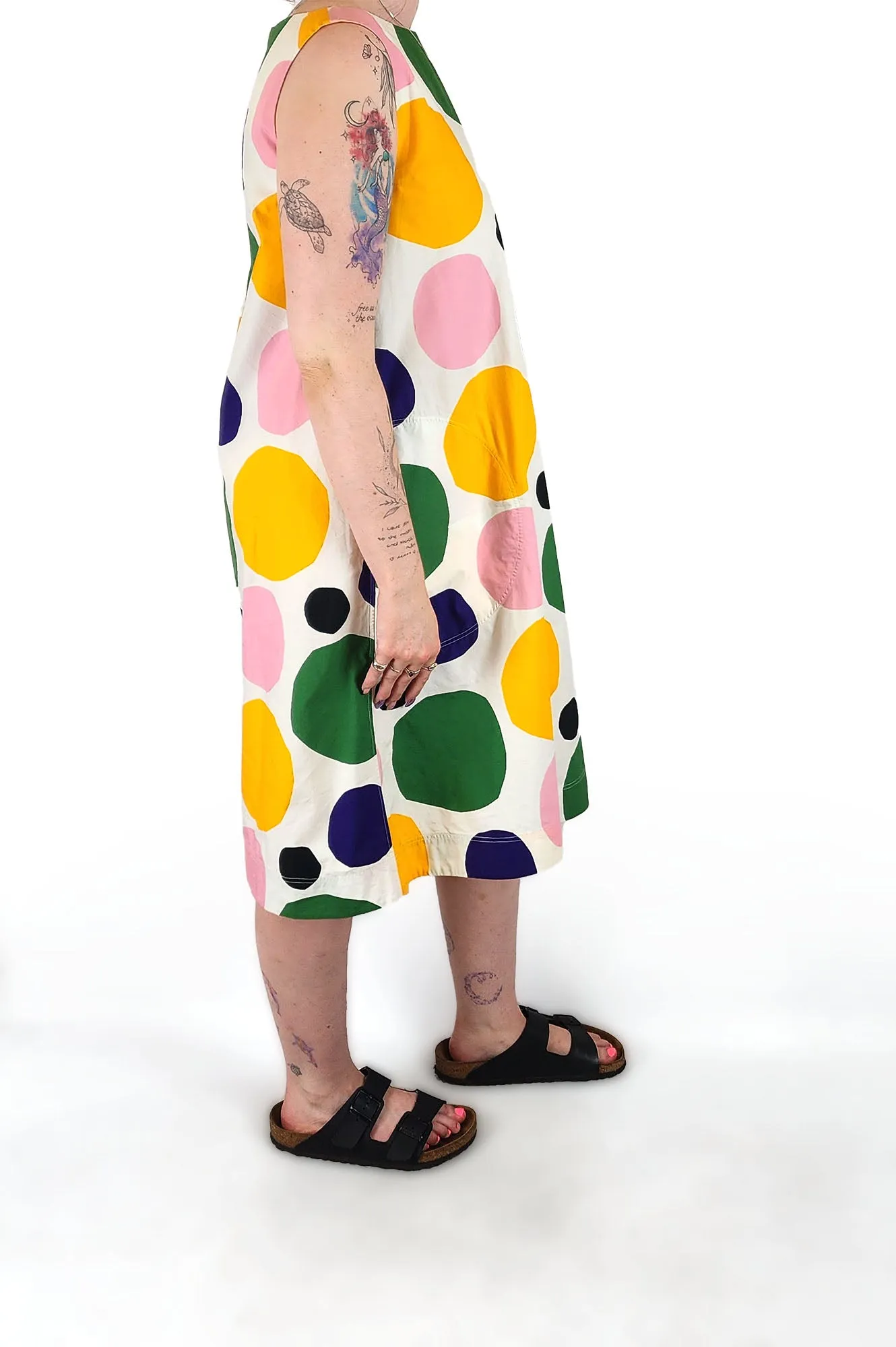 Marimekko   Uniqlo print dress size Medium