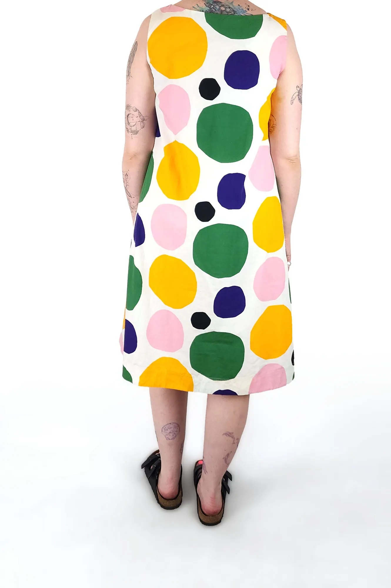 Marimekko   Uniqlo print dress size Medium