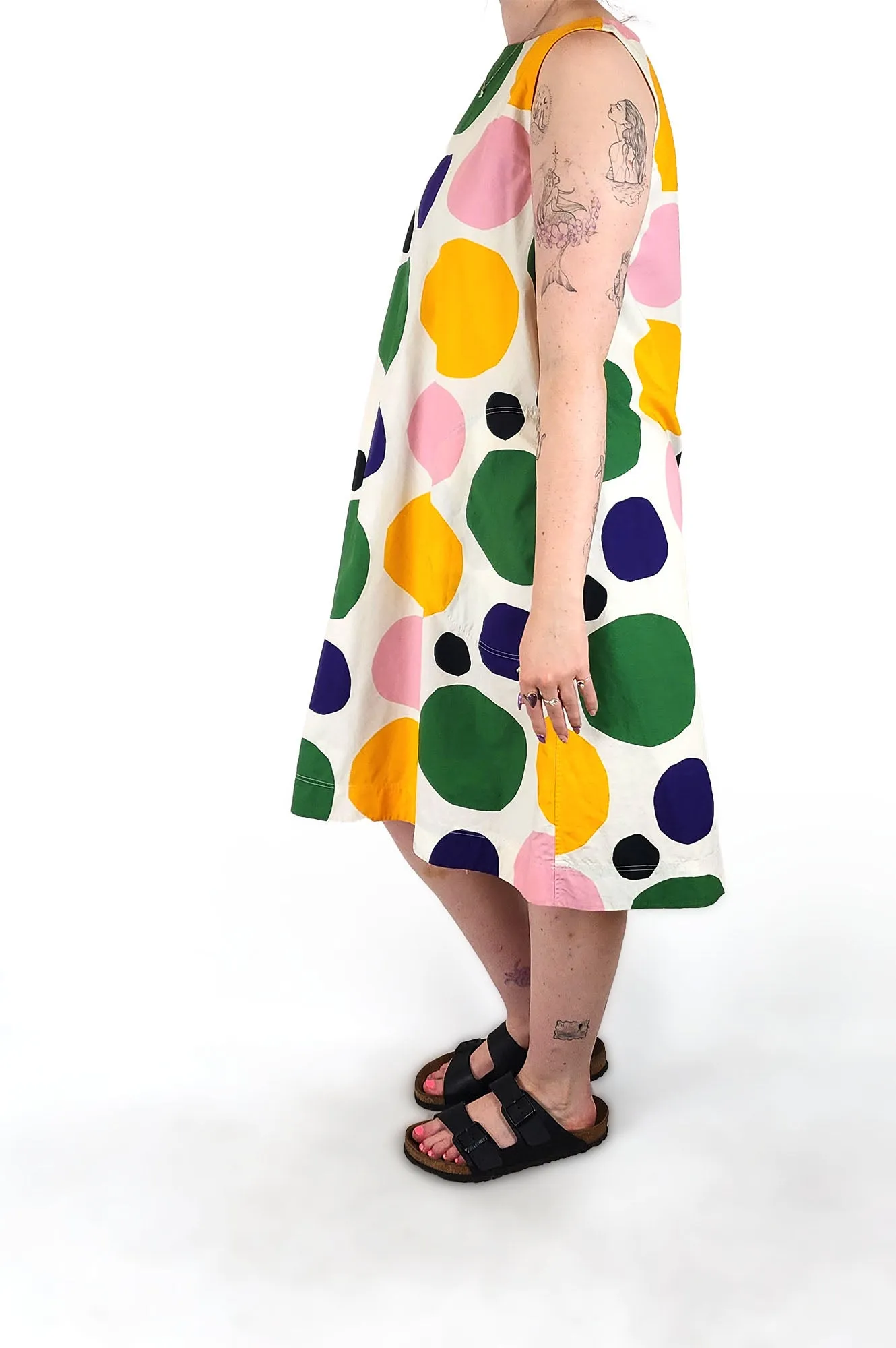 Marimekko   Uniqlo print dress size Medium