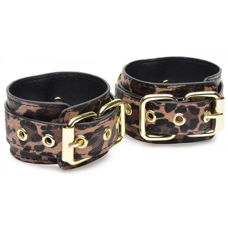 Master Series Wild Leopard 7 Piece Bondage Set