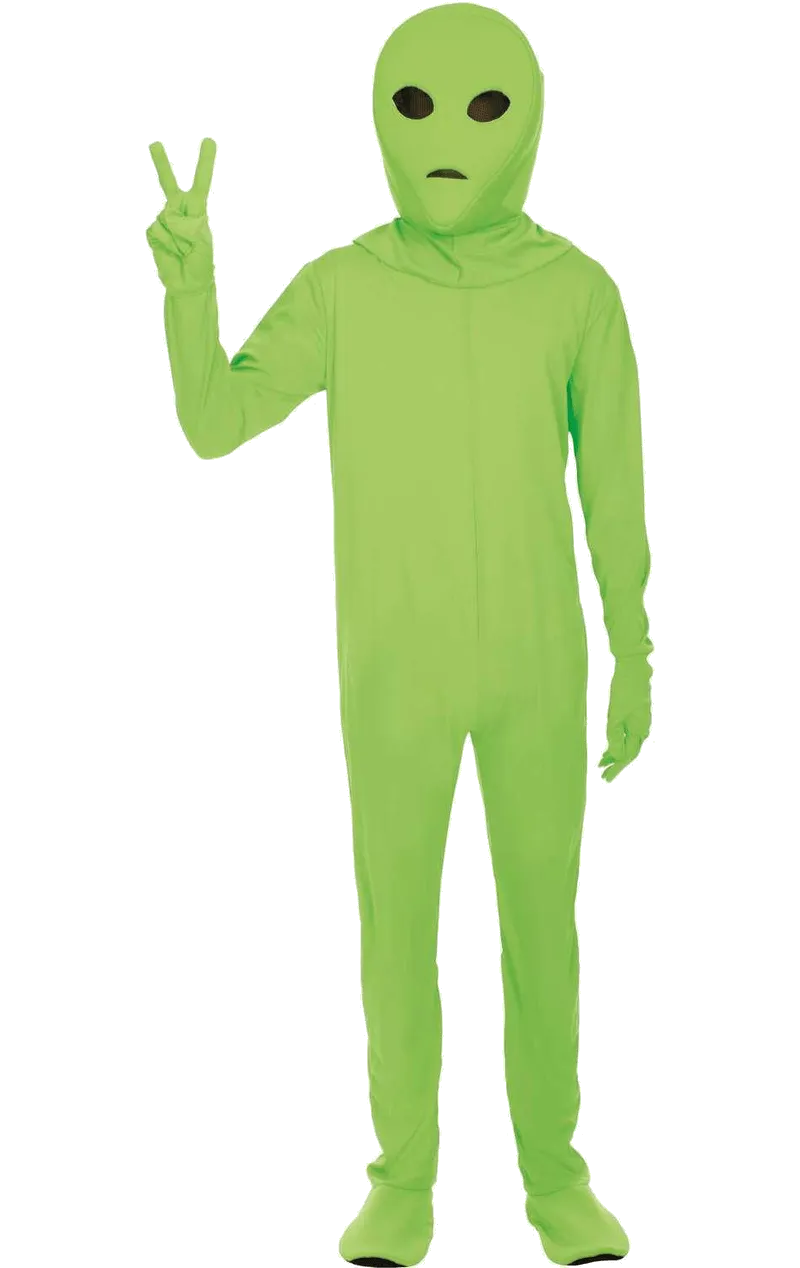 Mens Space Alien Costume