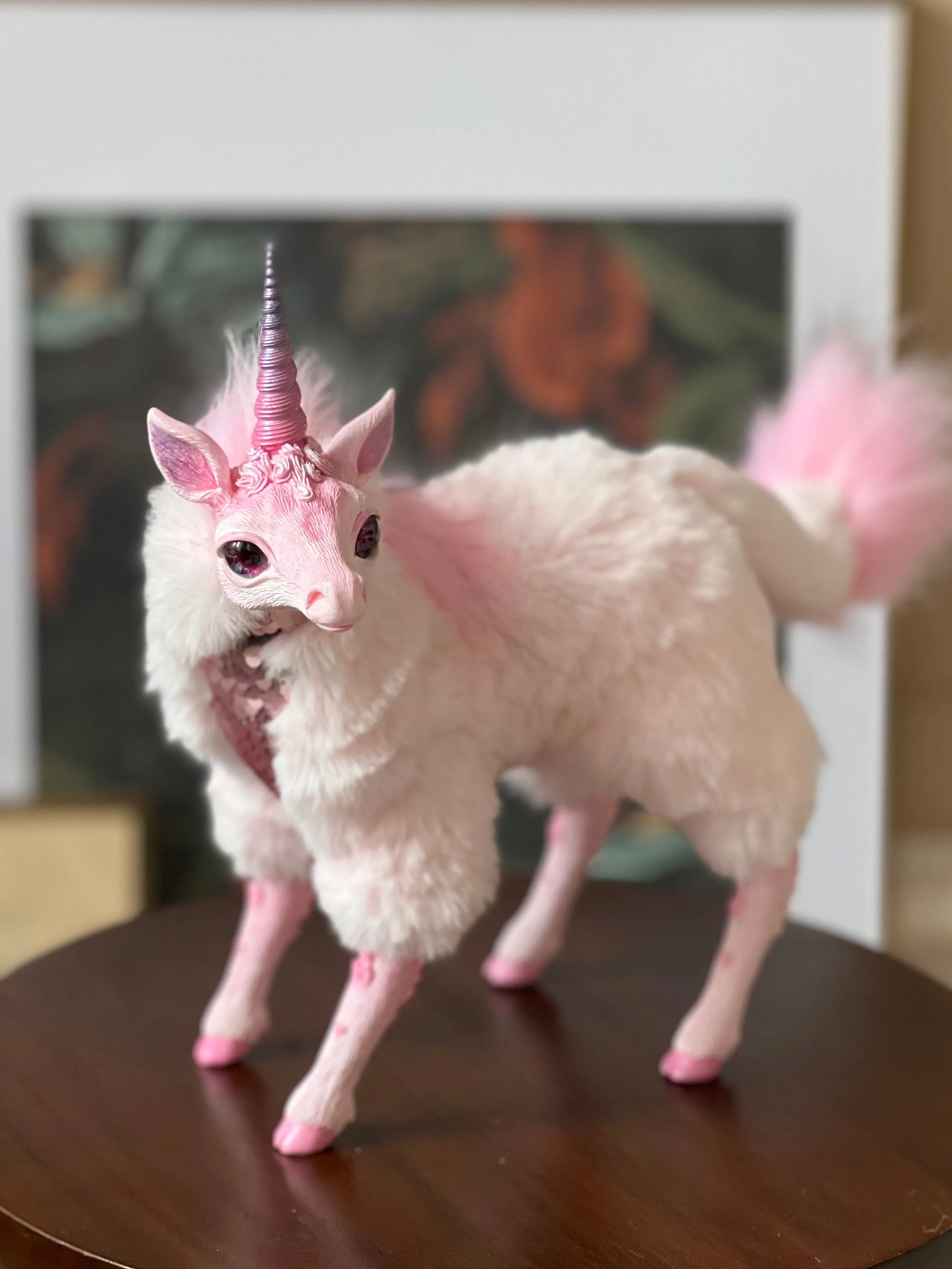 Mercurian unicorn– baby pink