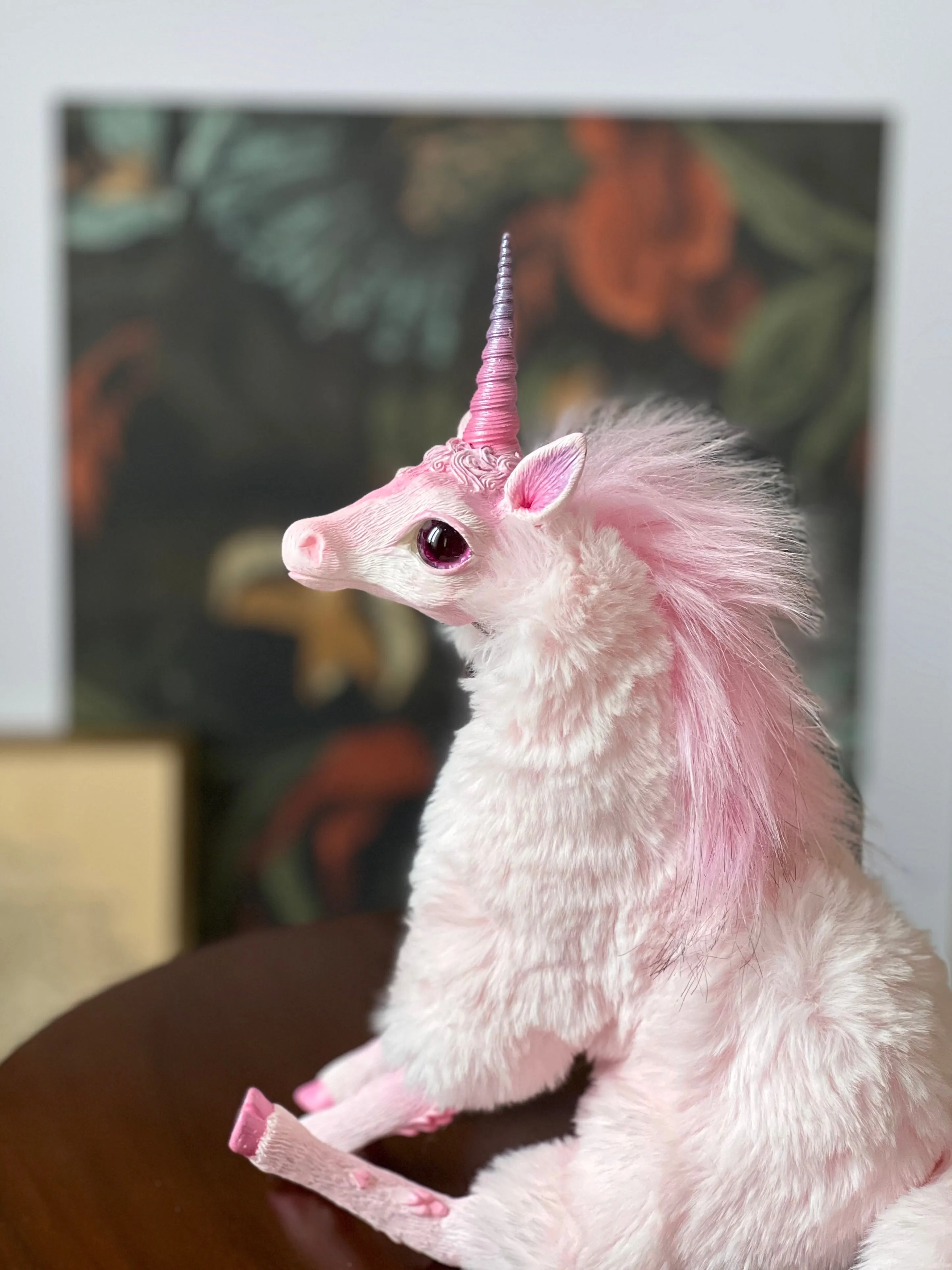Mercurian unicorn– baby pink