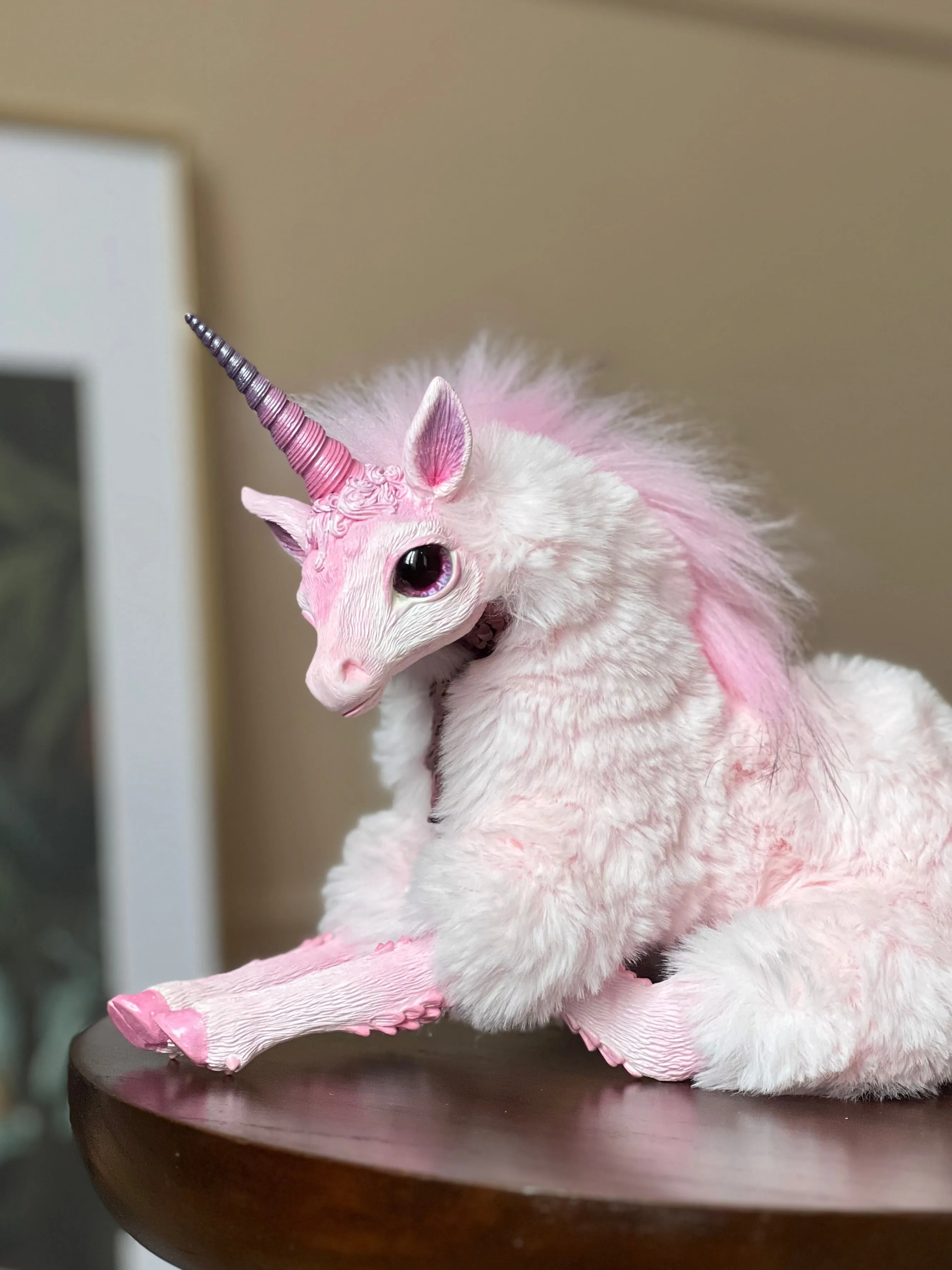 Mercurian unicorn– baby pink