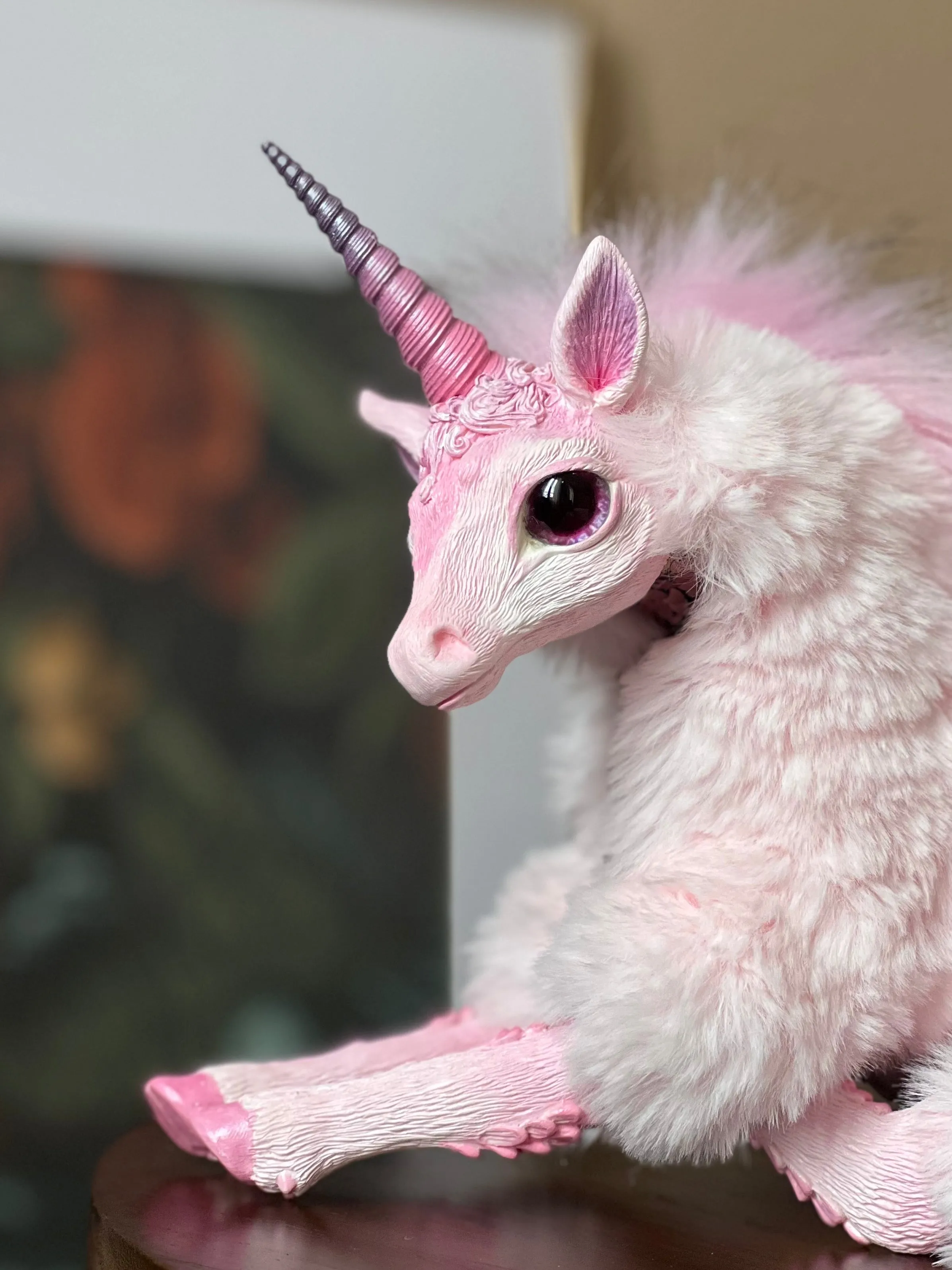 Mercurian unicorn– baby pink