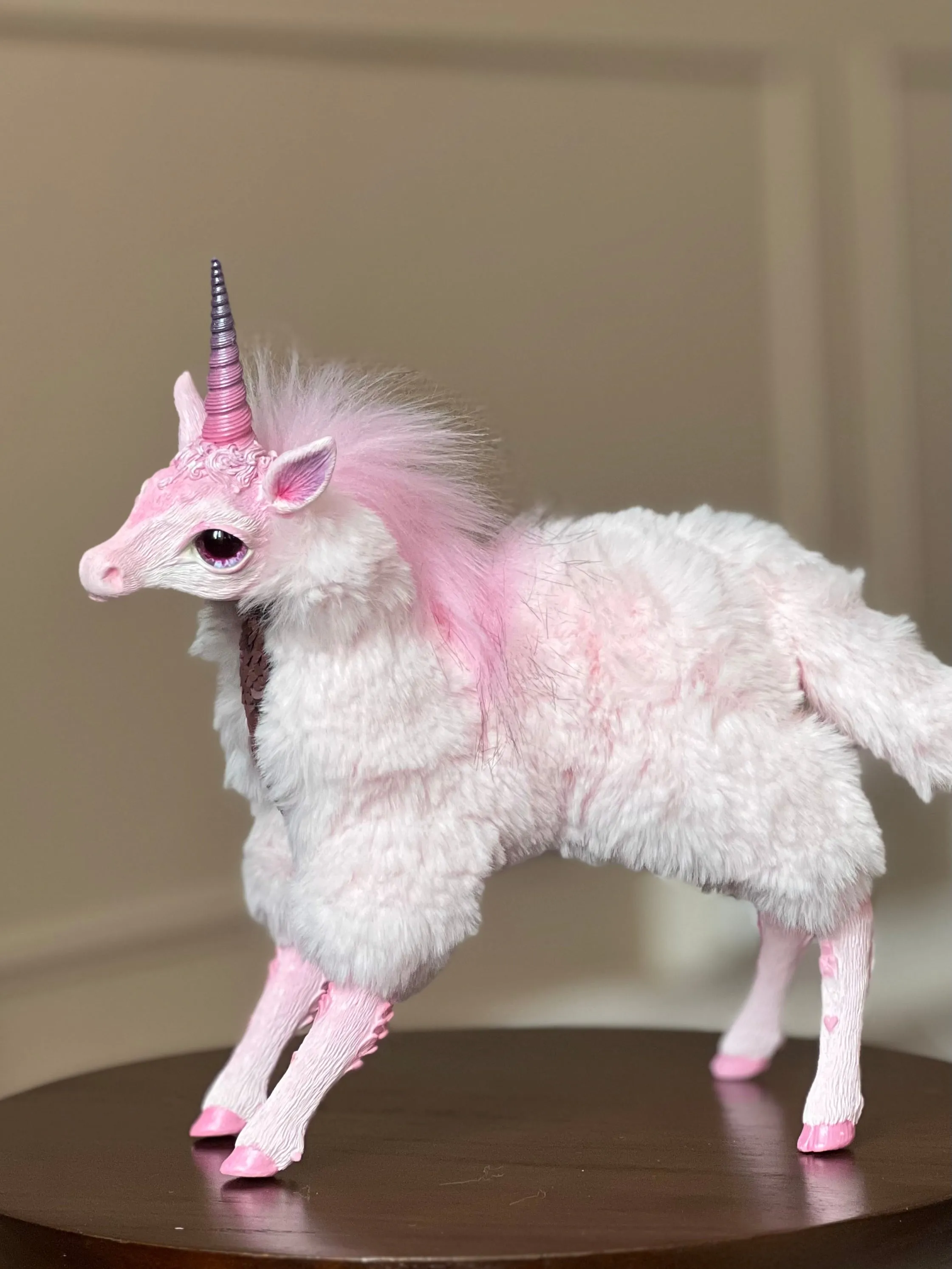 Mercurian unicorn– baby pink