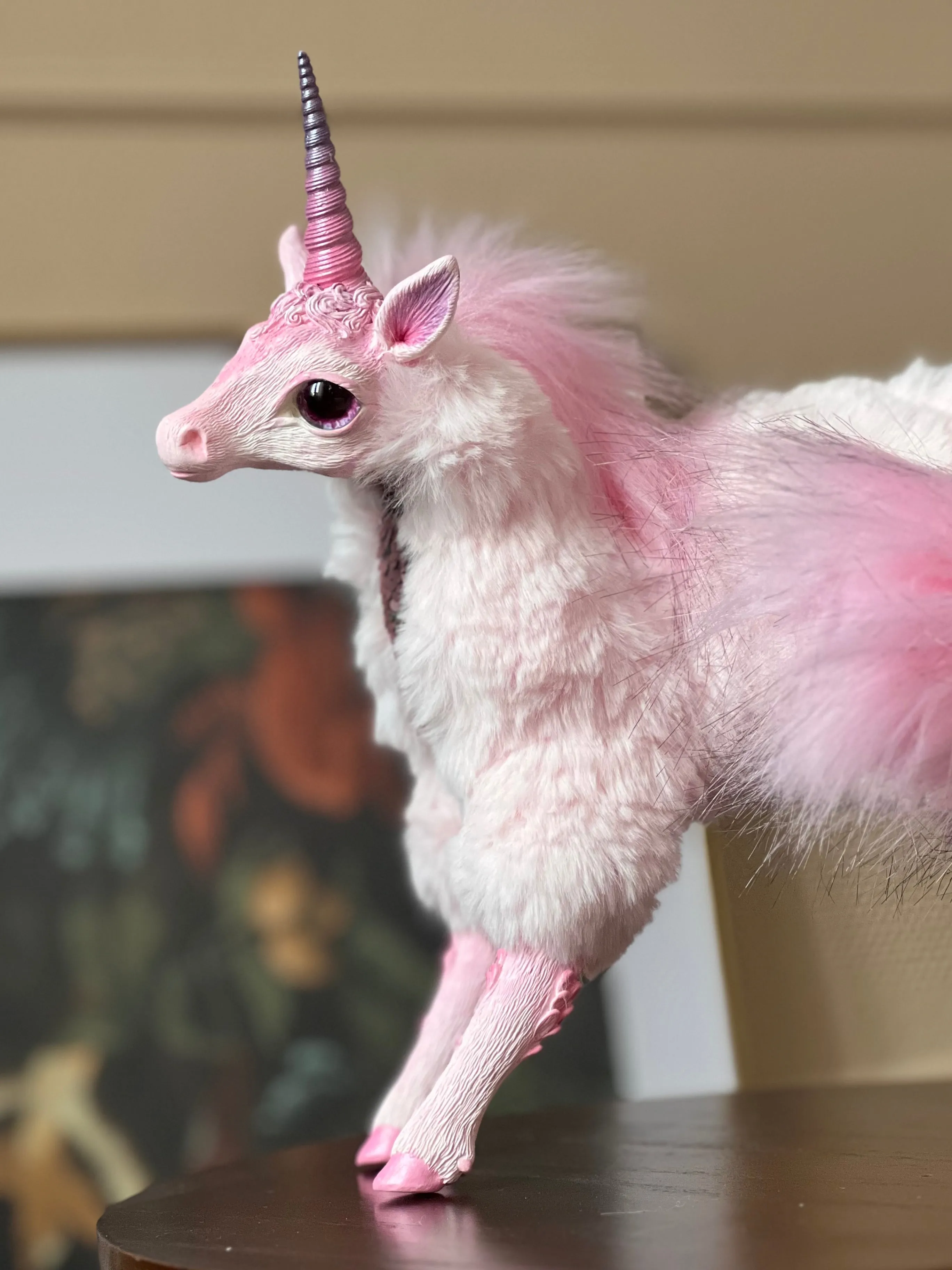 Mercurian unicorn– baby pink