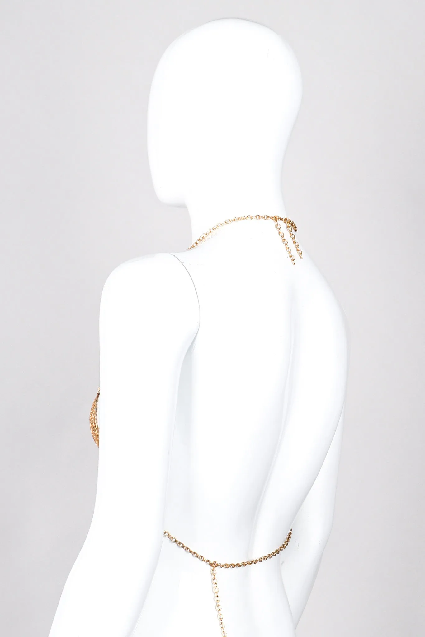 Metal Filigree Bra