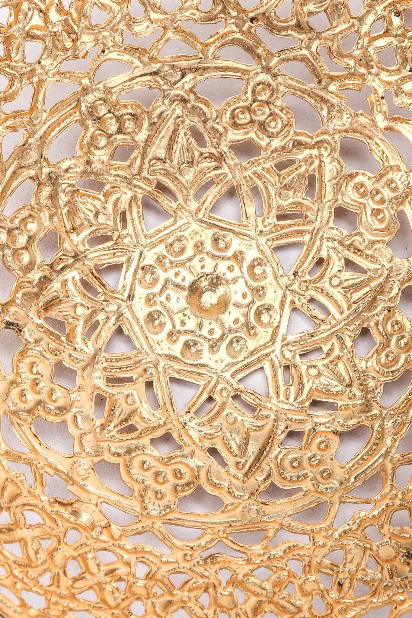 Metal Filigree Bra