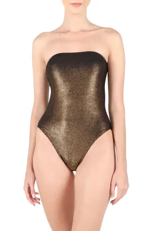 Metallic Milady Bustier