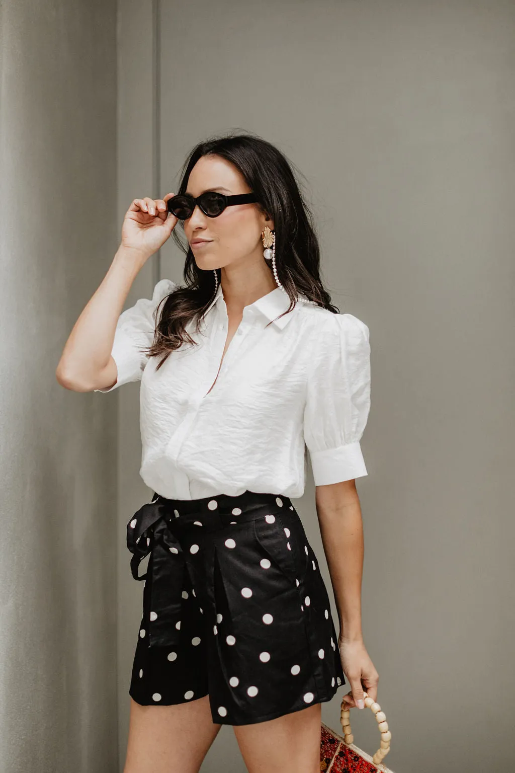 MICHELLE PLEATED SHORT