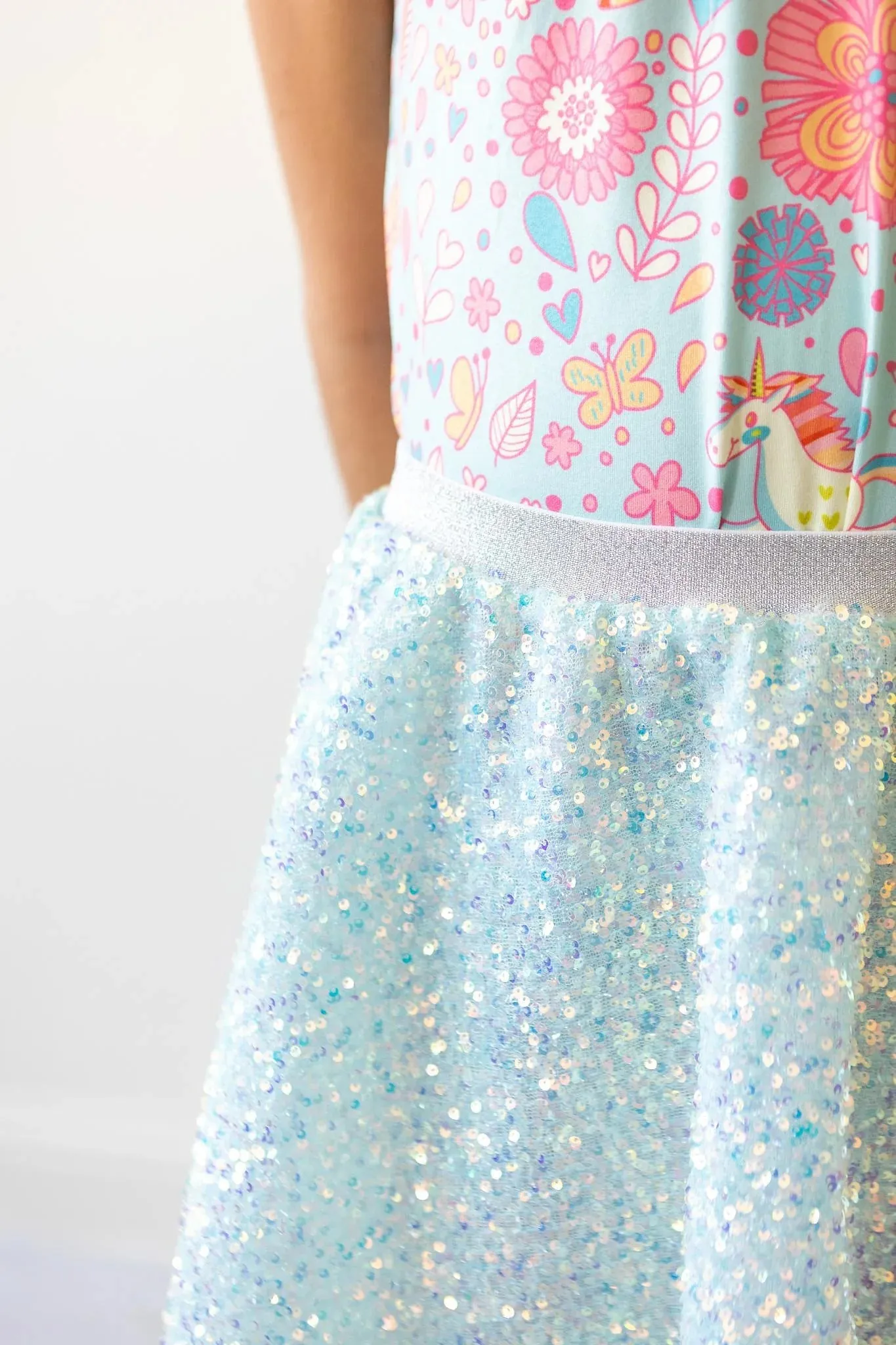Mila & Rose Sequin Twirl Skort
