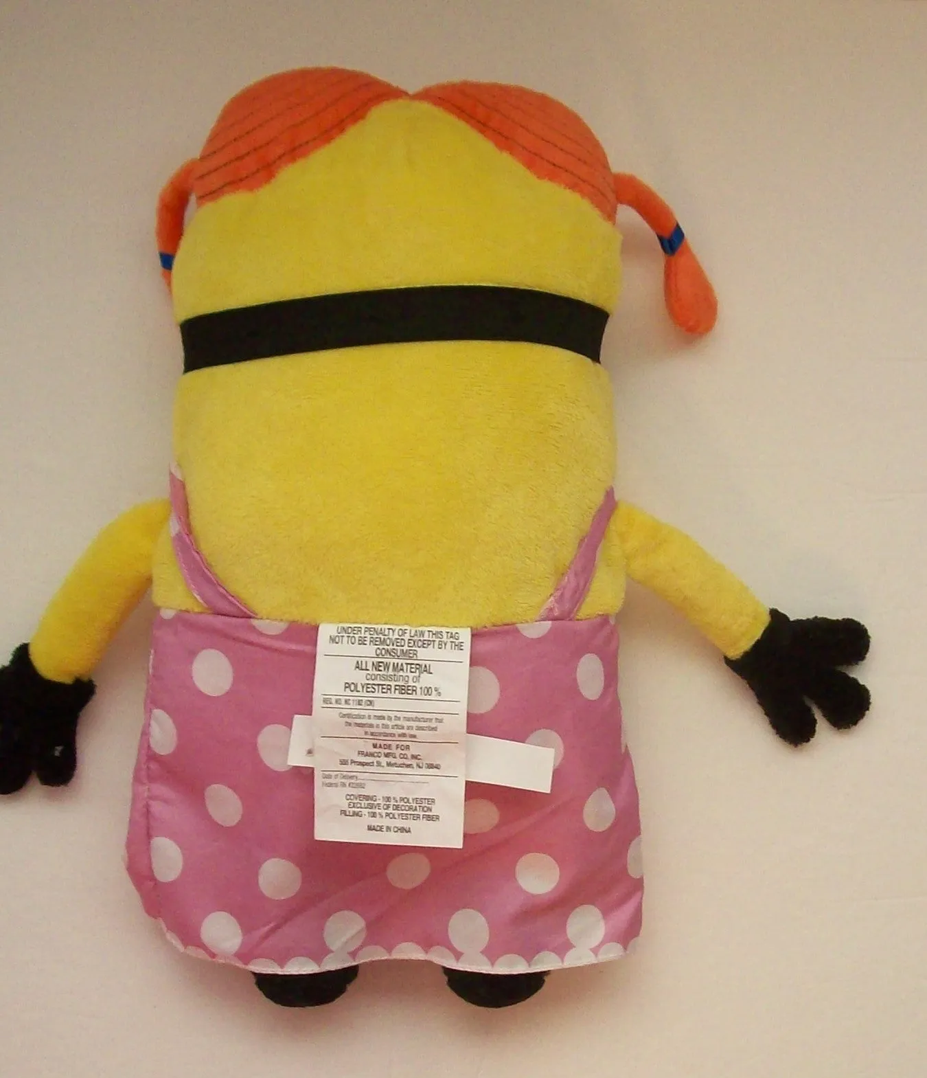 Minions Girl "Cuddle Me" Pillow Buddy