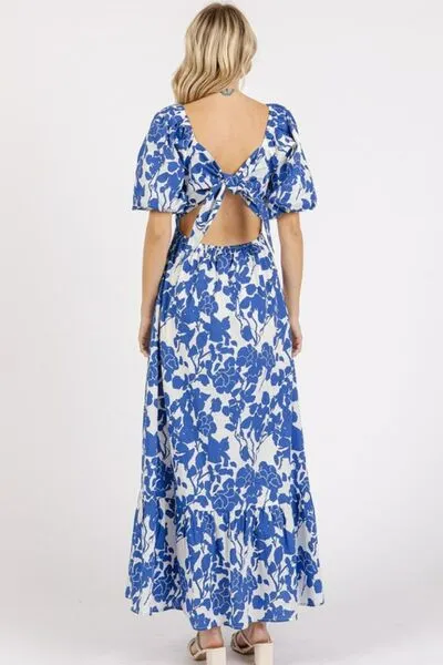 Mittoshop Blue Skies Maxi Dress