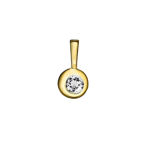 Moon Birthstone Charm