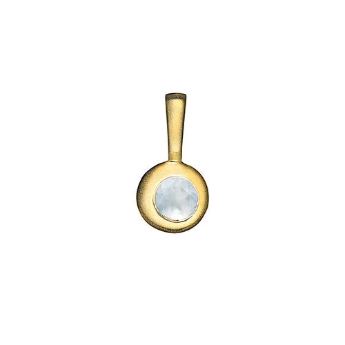 Moon Birthstone Charm