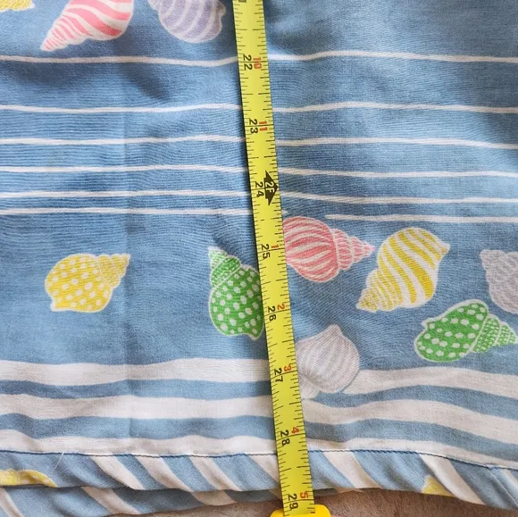 Mr. Hank Vintage 70s Seashell Beach Coquette Maxi Skirt