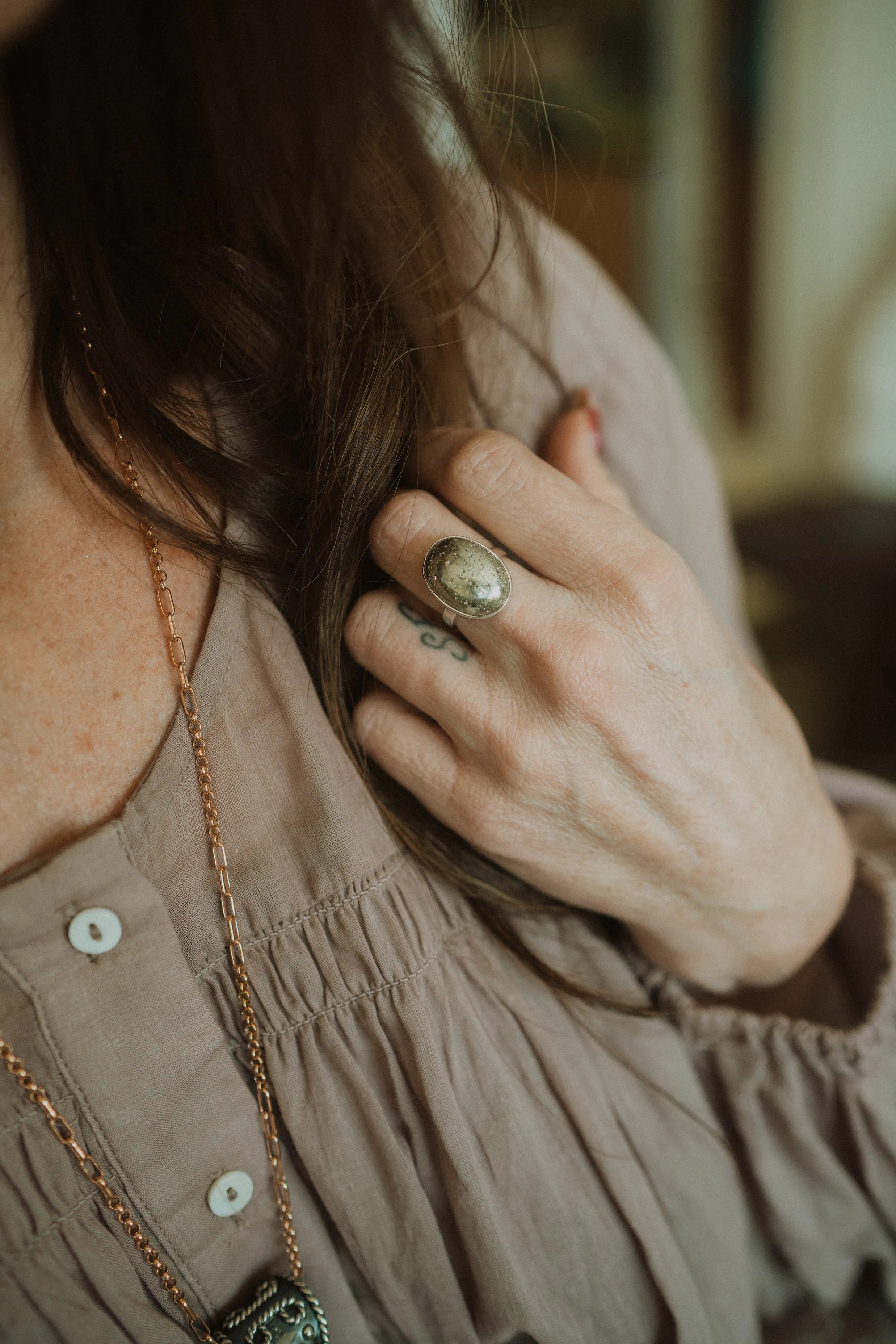 Nashville Ring | Golden Pyrite