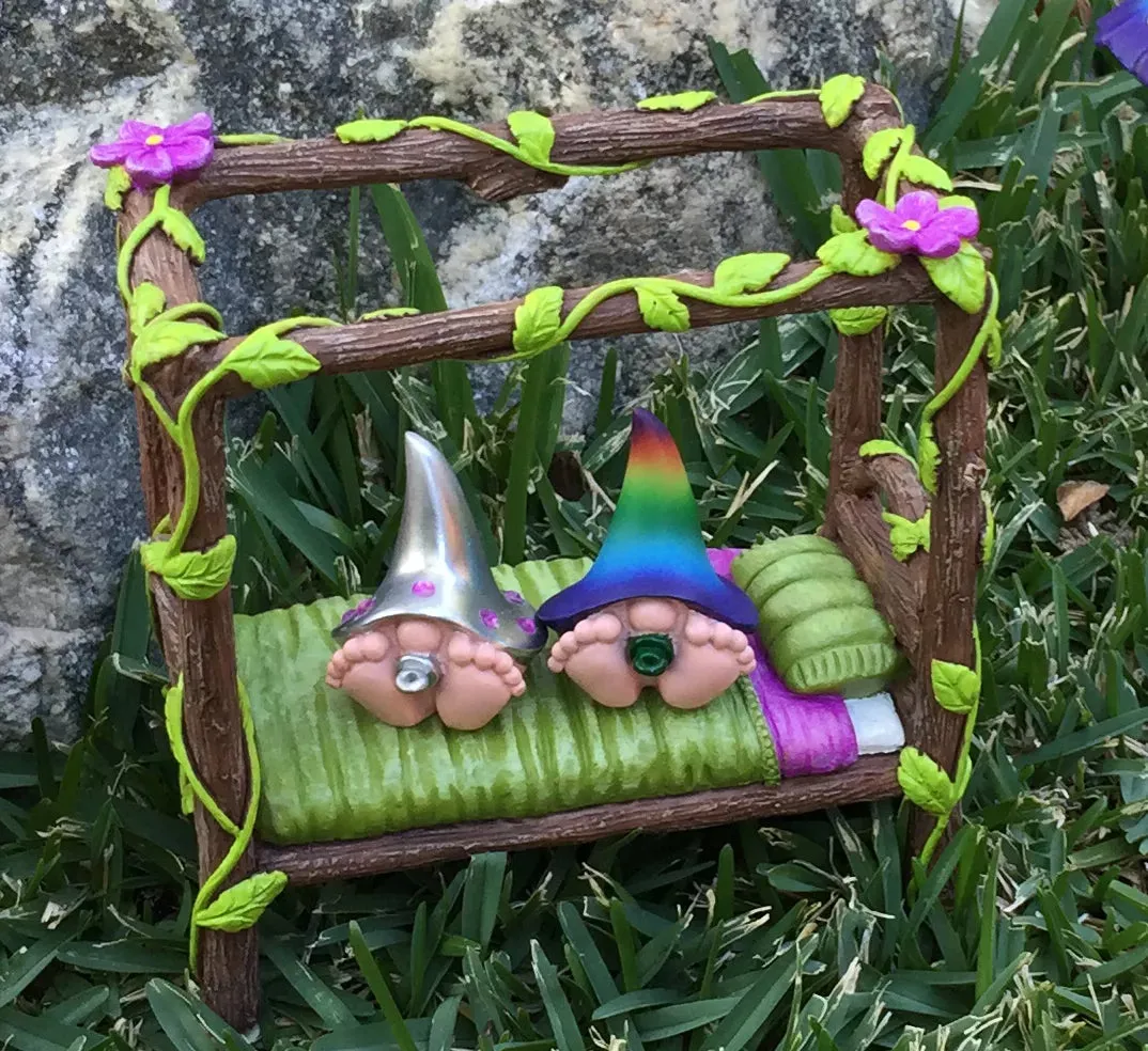 NEW Miniature Baby Gnome Figurine “Jasper”–Fairy Garden Baby Gnome with the Red Hat