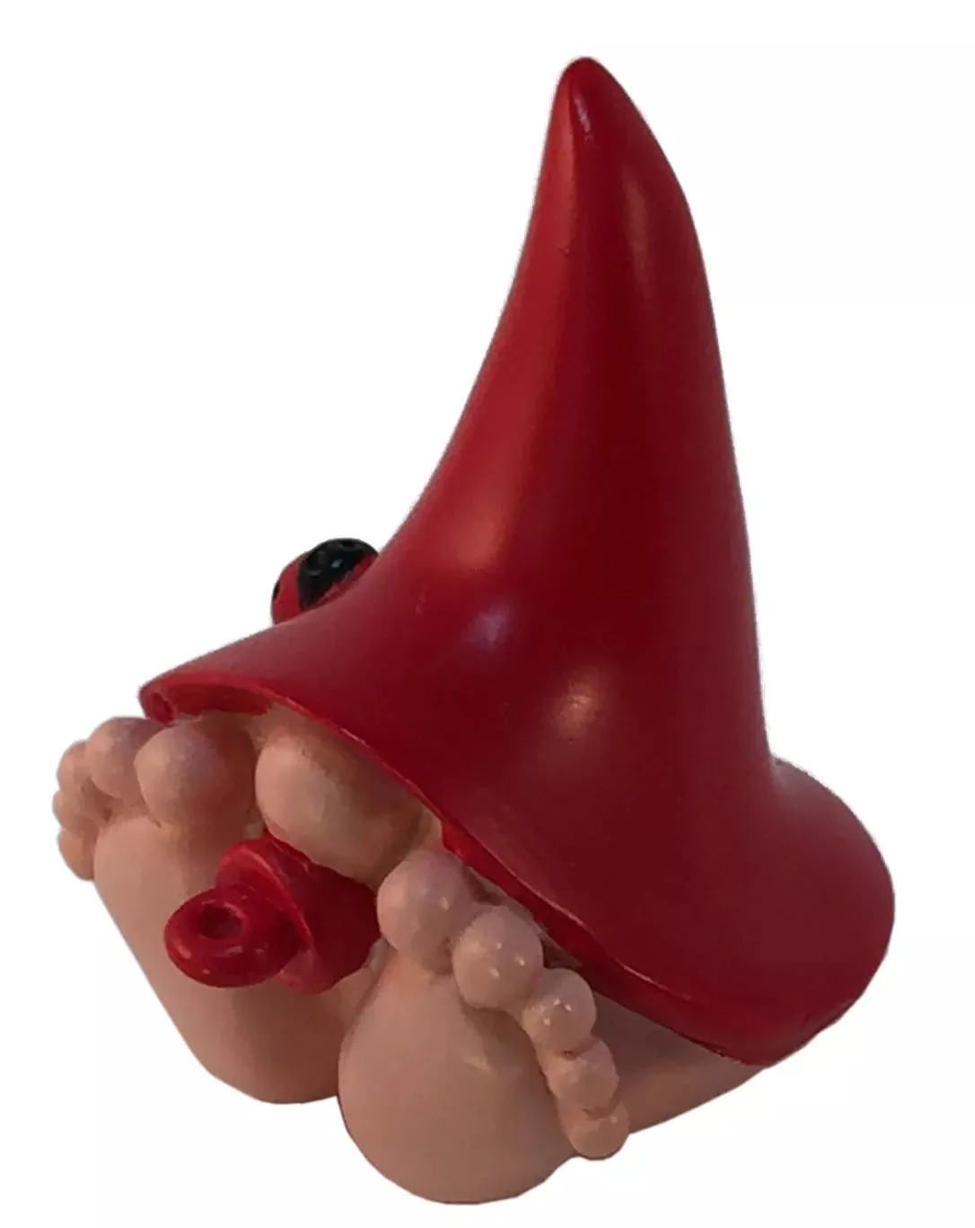NEW Miniature Baby Gnome Figurine “Jasper”–Fairy Garden Baby Gnome with the Red Hat