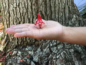 NEW Miniature Baby Gnome Figurine “Jasper”–Fairy Garden Baby Gnome with the Red Hat