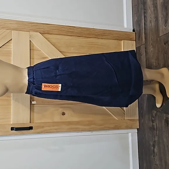 NOS | Vintage Briggs New York Navy Skirt | See Measurements