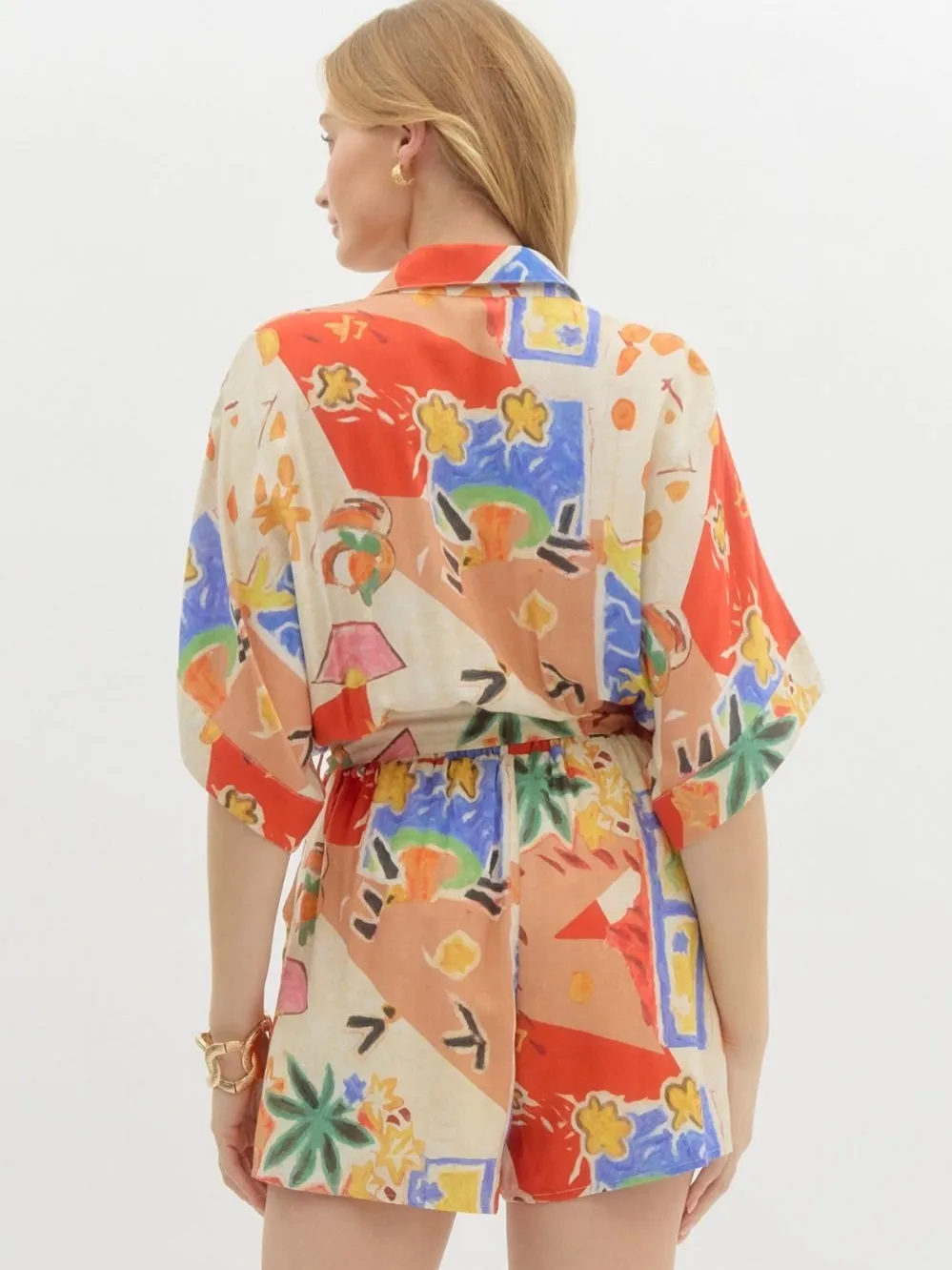 Not my Last Resort Romper: Multi