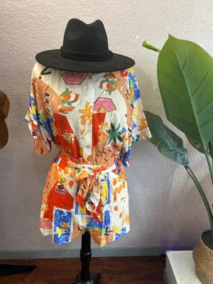 Not my Last Resort Romper: Multi